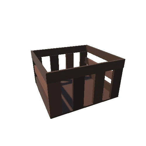 Med Dark Crate No Lid